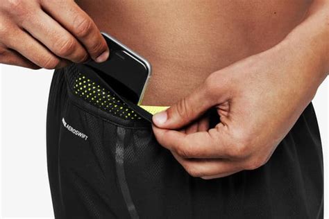 hardloopshorts telefoon zak